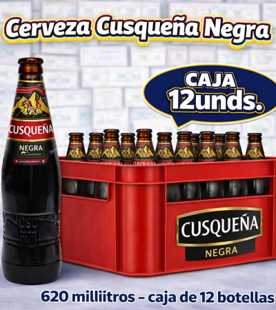 Anuncio de cerveza Cusqueña Negra