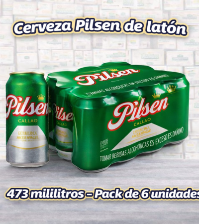 Paquete de cerveza Pilsen CALLAO